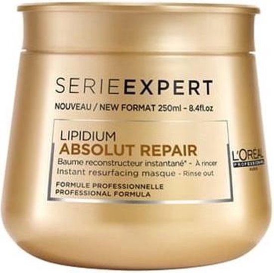 L'Oréal Paris (public) Serie Expert Absolut Repair Lipidium haarmasker Vrouwen 250 ml