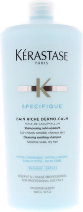 Kérastase Specifique Bain Riche Dermo Calm Shampoo - 1L