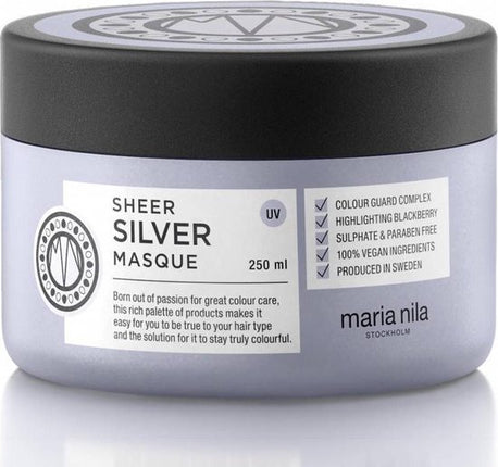 Maria Nila - Sheer Silver Haarmasker 250ml