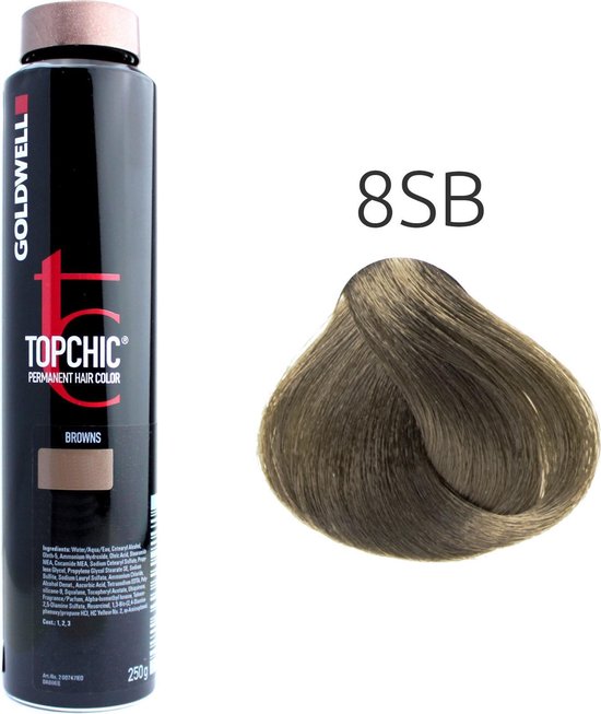 Goldwell - Topchic Depot Bus - 8-SB Zilver Blond - 250 ml