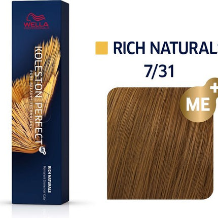 Wella Professionals - Wella Professionals Koleston Perfect Me 7/31 Rich Naturals 60ml