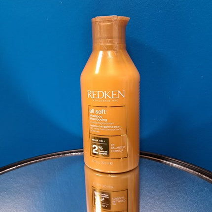 Redken All Soft Shampoo – Hydraterende en verzorgende shampoo voor zijdezacht haar – 300 ml