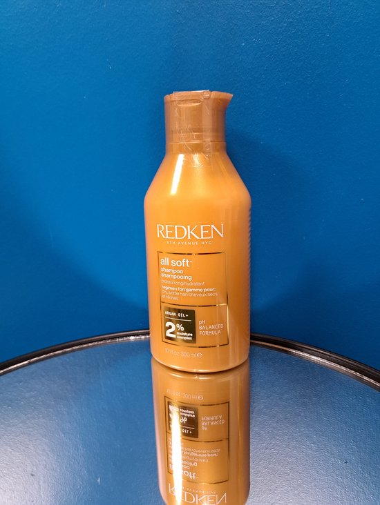 Redken All Soft Shampoo – Hydraterende en verzorgende shampoo voor zijdezacht haar – 300 ml