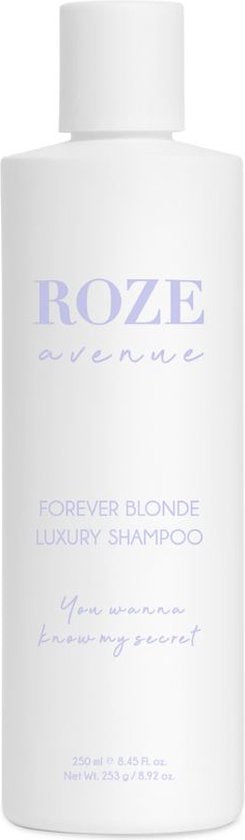  Roze Avenue Forever Blonde Luxury Shampoo 250ml - Zilvershampoo vrouwen - Voor