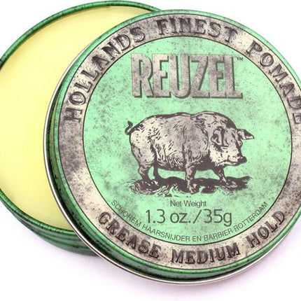 Reuzel Green Grease medium hold by Schorem - 35 gr - Wax