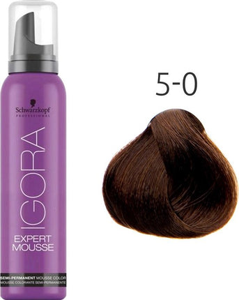 Schwarzkopf Igora Expert Mousse 5-0 100ml