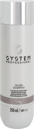 System Professional Extra Silver Shampoo X1S 250 ml - Zilvershampoo vrouwen - Voor