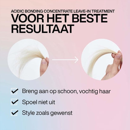 Redken Acidic Bonding Concentrate Lotion – Leave-in verzorging voor beschadigd haar - 150 ml