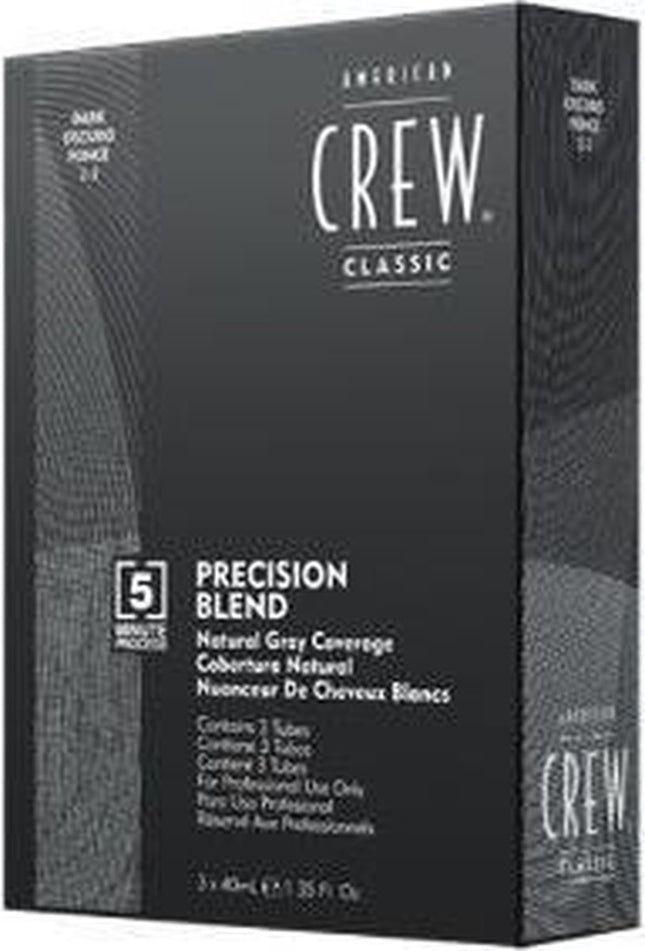 American Crew - PRECISION BLEND LOTE 2-3 dark 3 pz