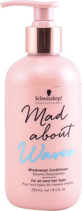 Schwarzkopf - Mad About Waves - Windswept Conditioner - 250 ml