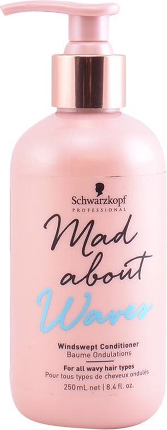Schwarzkopf - Mad About Waves - Windswept Conditioner - 250 ml