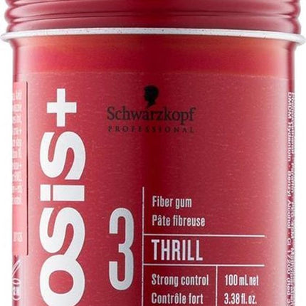 Schwarzkopf Professional - Thrill - fibrous structuring shiny rubber -  Haarwax - 100ml