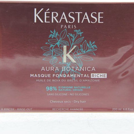Kérastase Aura Botanica Haarmasker Fondamental Riche 200ml - Haarmasker droog haar