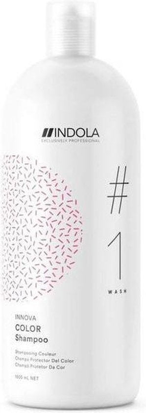 Indola Innova Color Shampoo-1500 ml -  vrouwen - Voor