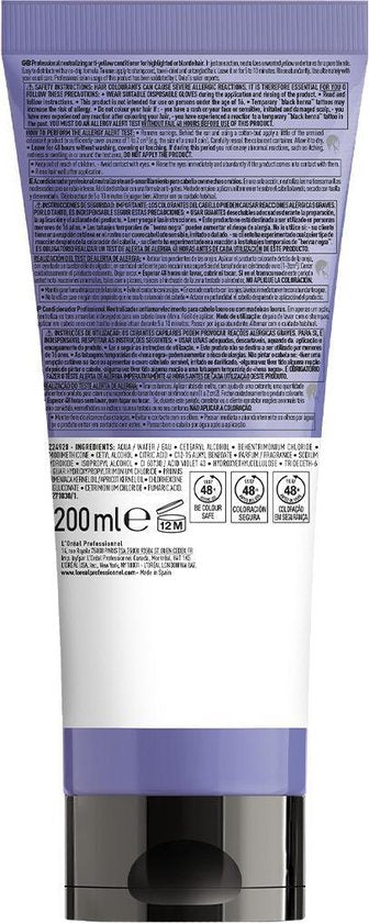 L'Oréal Professionnel Serie Expert Blondifier Cool Conditioner 200ml - vrouwen - Voor Geblondeerd haar/Gekleurd haar - Conditioner voor ieder haartype