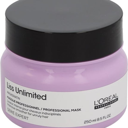 L'Oréal Professionnel Serie Expert Liss Unlimited Haarmasker 250 ml - Haarmasker beschadigd haar