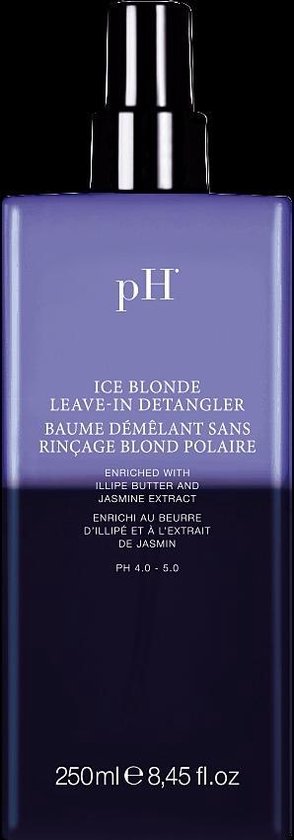 pH Laboratories Ice Blond Leave-in Detangler Conditioner 250ml