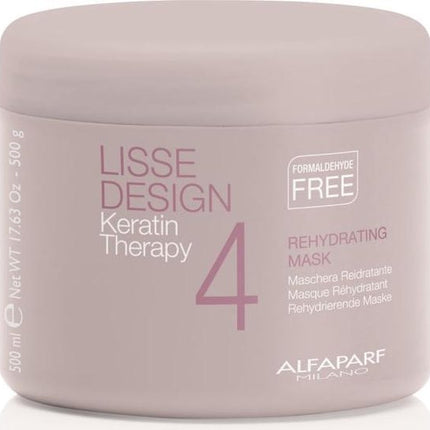 Alfaparf - Lisse Design - 4 Rehydrating Mask - 500 ml