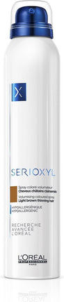 L'Oreal Professionnel - Serioxyl Volumising Coloured Spray Wzmacniający I Nadający Objętość Włosom Przerzedzonym Spray From The Jasna Brąz 200Ml
