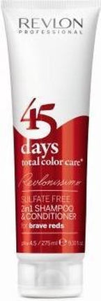 Revlon - 45 Days Color - 2 in 1 Shampoo & Conditioner - Reds - 275 ml