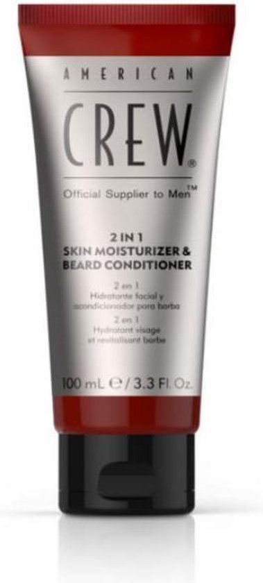 American Crew 2-in-1 Skin Moisturizer & Beard Conditioner 100ml - Conditioner voor ieder haartype