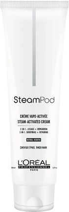 L'Oréal Paris Steampod Smoothing White Cream Haarcrème - 150ml