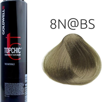 Goldwell - Topchic Depot Bus - 8N@BS Lichtblond Eluminated Beige Zilver - 250 ml