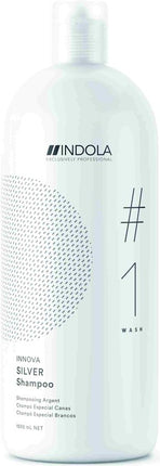 Indola Innova Color Silver Shampoo-1500 ml - Zilvershampoo vrouwen - Voor