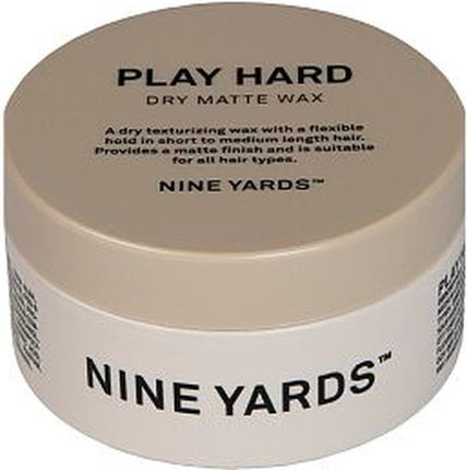 Nine Yards Play Hard Dry Matte Paste 100ml