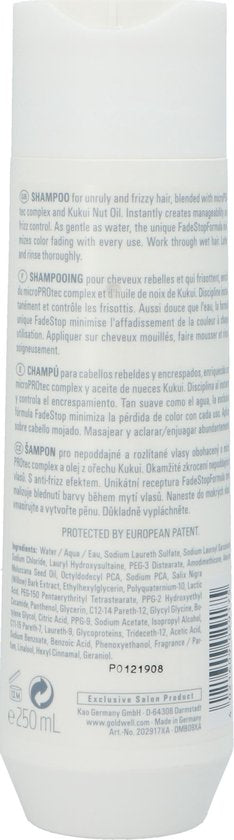 Goldwell Dualsenses Just Smooth Taming Shampoo -250ml - Normale shampoo vrouwen - Voor Alle haartypes