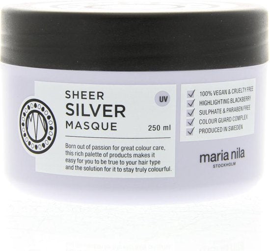 Maria Nila - Sheer Silver Haarmasker 250ml