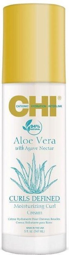 CHI Aloe Vera Moisturizing Curl Cream - 147ml