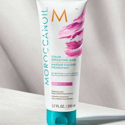 Moroccanoil Color deposit mask hibiscus 200ml