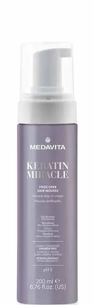 Medavita Keratin Miracle Frizz Over Hair Mousse 200ml