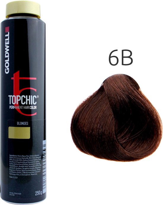 Goldwell - Topchic Depot Bus - 6-B Goudbruin - 250 ml