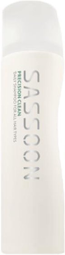 SASSOON Precision Clean Shampoo -250 ml - Normale shampoo vrouwen - Voor Alle haartypes