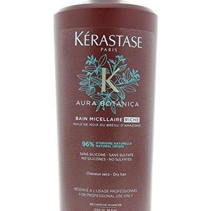 Kérastase Aura Botanica Bain Micellaire Riche Shampoo - 1000ml