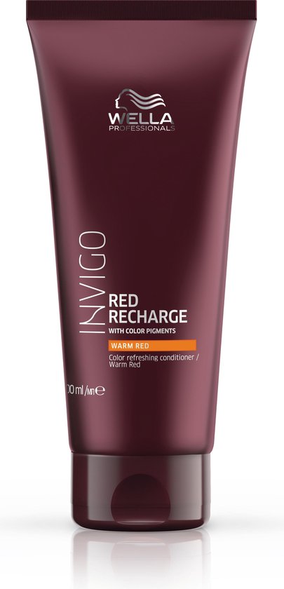 Wella Invigo Color Recharge Warm Red Conditioner 200 ml - Conditioner voor ieder haartype