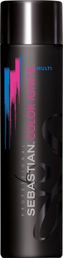 Sebastian Color Ignite Shampoo Multi-250 ml - Normale shampoo vrouwen - Voor Alle haartypes