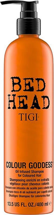TIGI Bed Head Colour Goddess Shampoo-400 ml - Normale shampoo vrouwen - Voor Alle haartypes