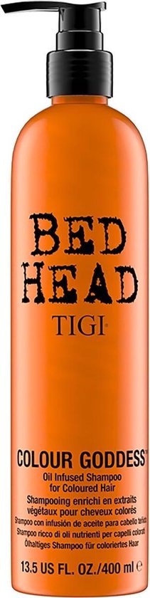 TIGI Bed Head Colour Goddess Shampoo-400 ml - Normale shampoo vrouwen - Voor Alle haartypes