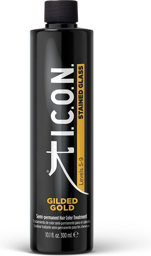 Haarkleur Zonder Ammoniak Stained Glass Gilded Gold I.c.o.n. (300 ml)