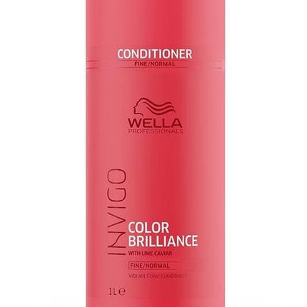 Wella Brilliance Conditioner fijn / normaal haar -1000 ml - Conditioner voor ieder haartype